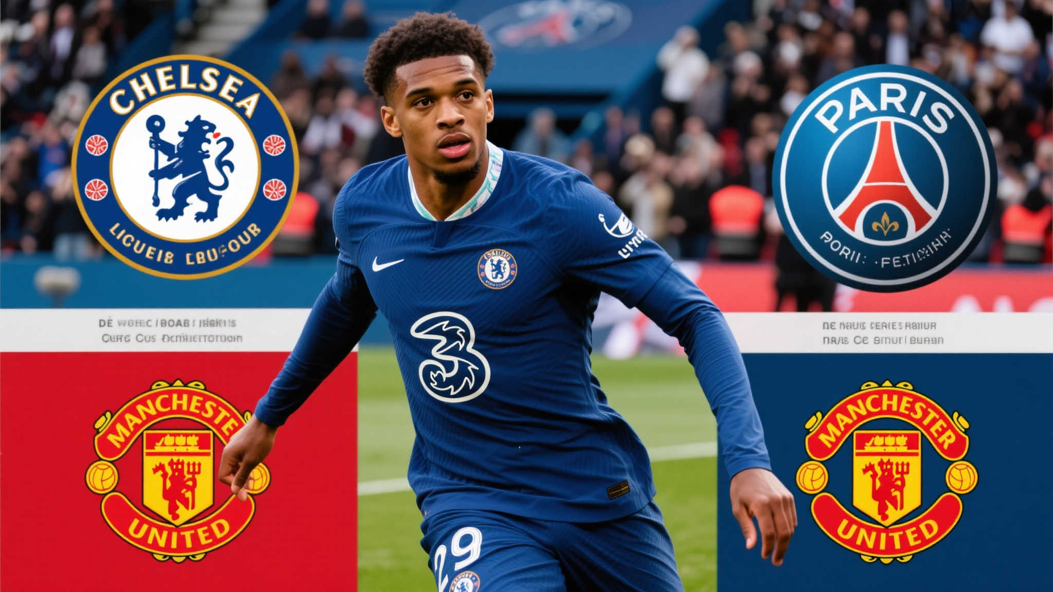 切尔西与巴黎圣日耳曼商讨穆阿尼转会,曼联加入竞争 切尔西与巴黎圣日耳曼商讨穆阿尼转会,曼联加入竞争